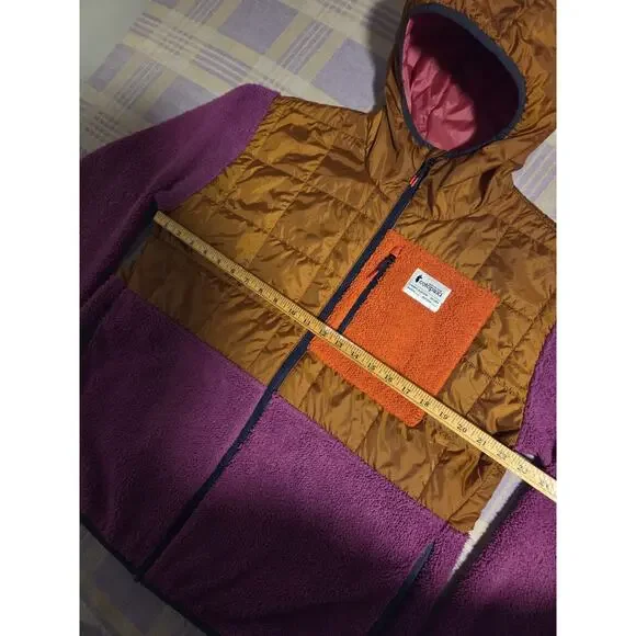 Cotopaxi Womens Fleece Trico Hybrid Hooded Jacket Mezcal Foxglove Size XL Bright - Picture 4 of 9
